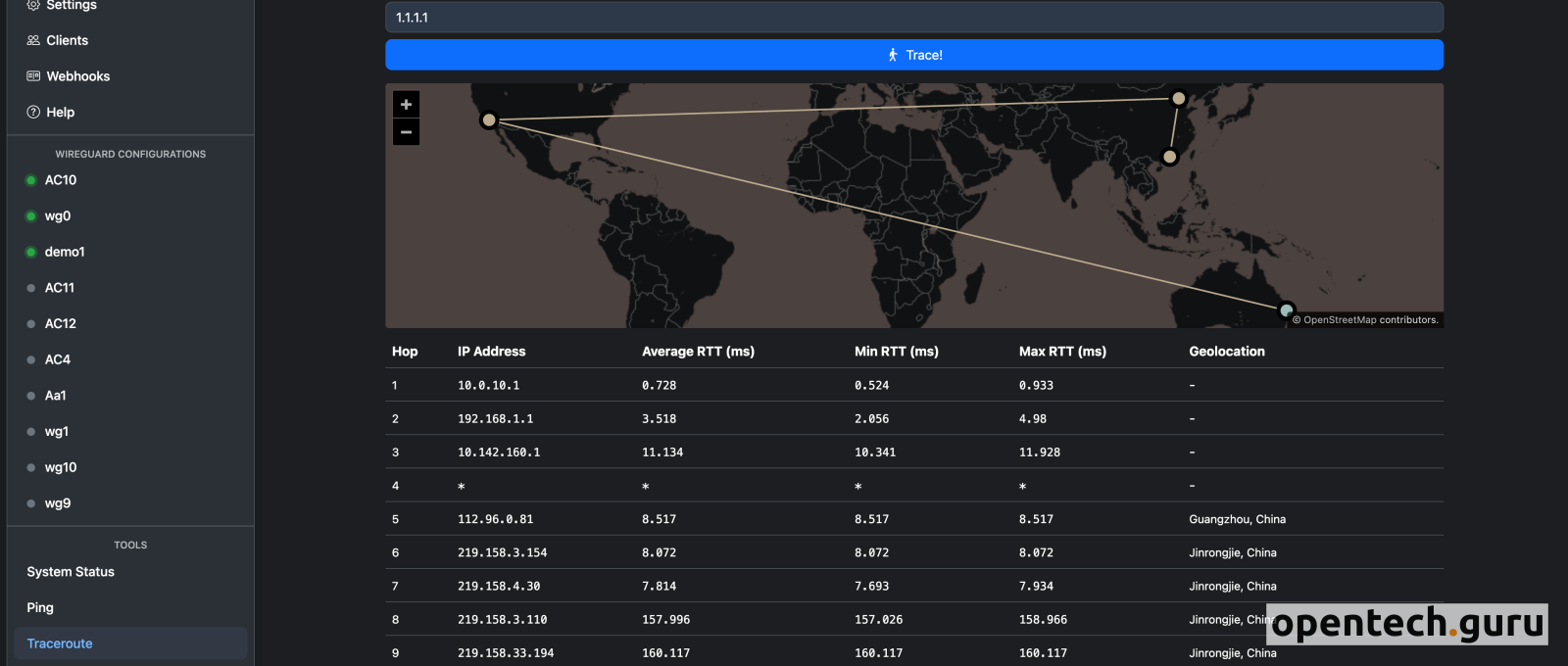 WGDashboard WireGuard